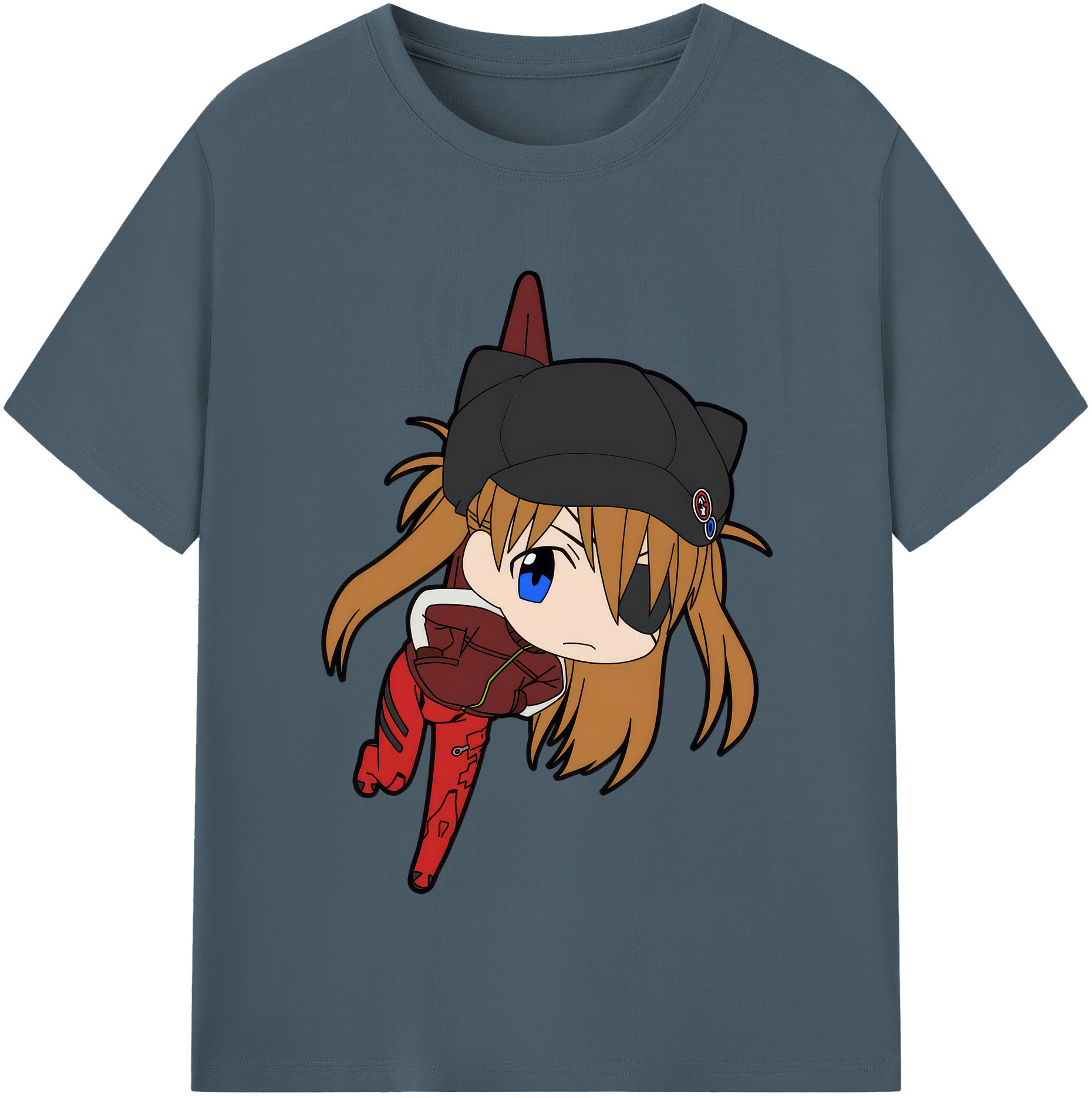 （画像用） EVA 新世紀エヴァンゲリオン 綿100％半袖Tシャツ（フロントプリント）